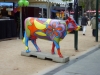 Floral cow